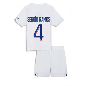 Paris Saint-Germain Sergio Ramos #4 babykläder Tredje Tröja barn 2022-23 Korta ärmar (+ Korta byxor)